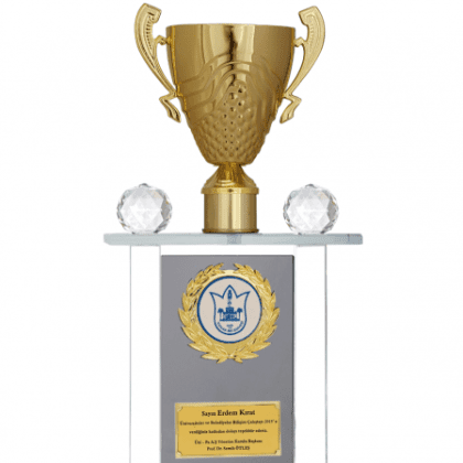 Kristal Plaket 38 cm