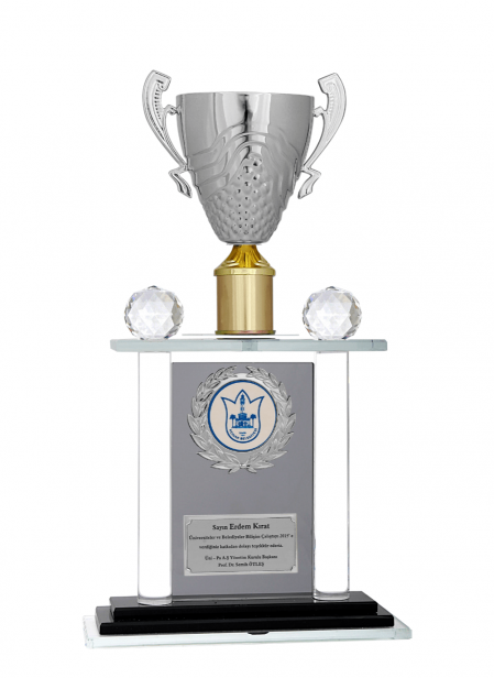 Kristal Plaket 40 cm