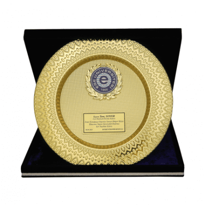 Gümüş Tabaklı Plaket 25 cm