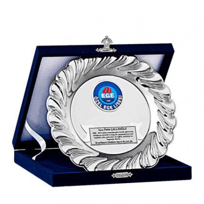 Gümüş Tabaklı Plaket 20 cm